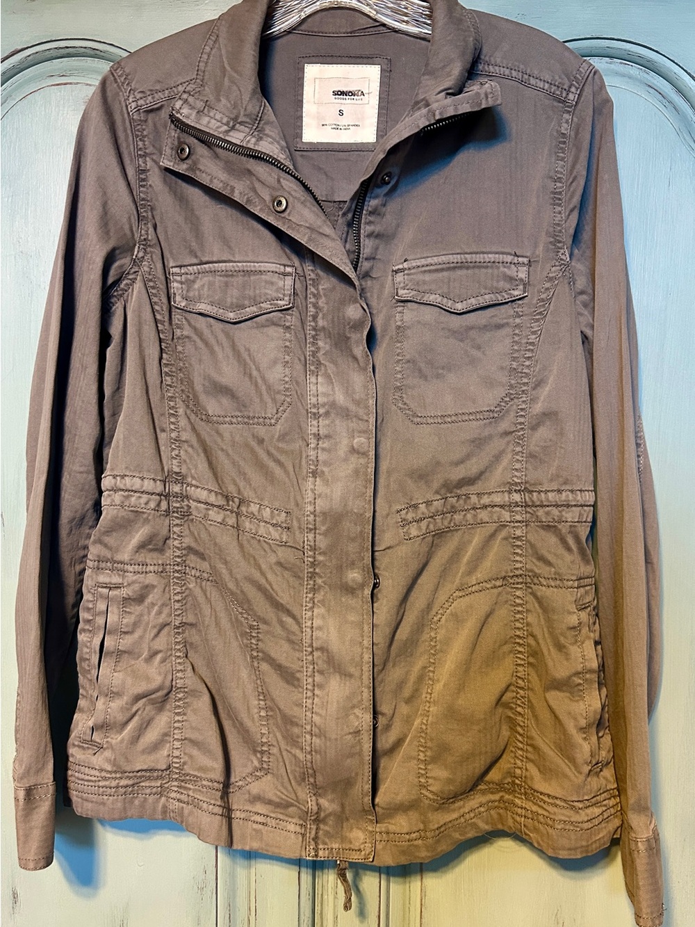 Sonoma Utility Jacket in Olive Green